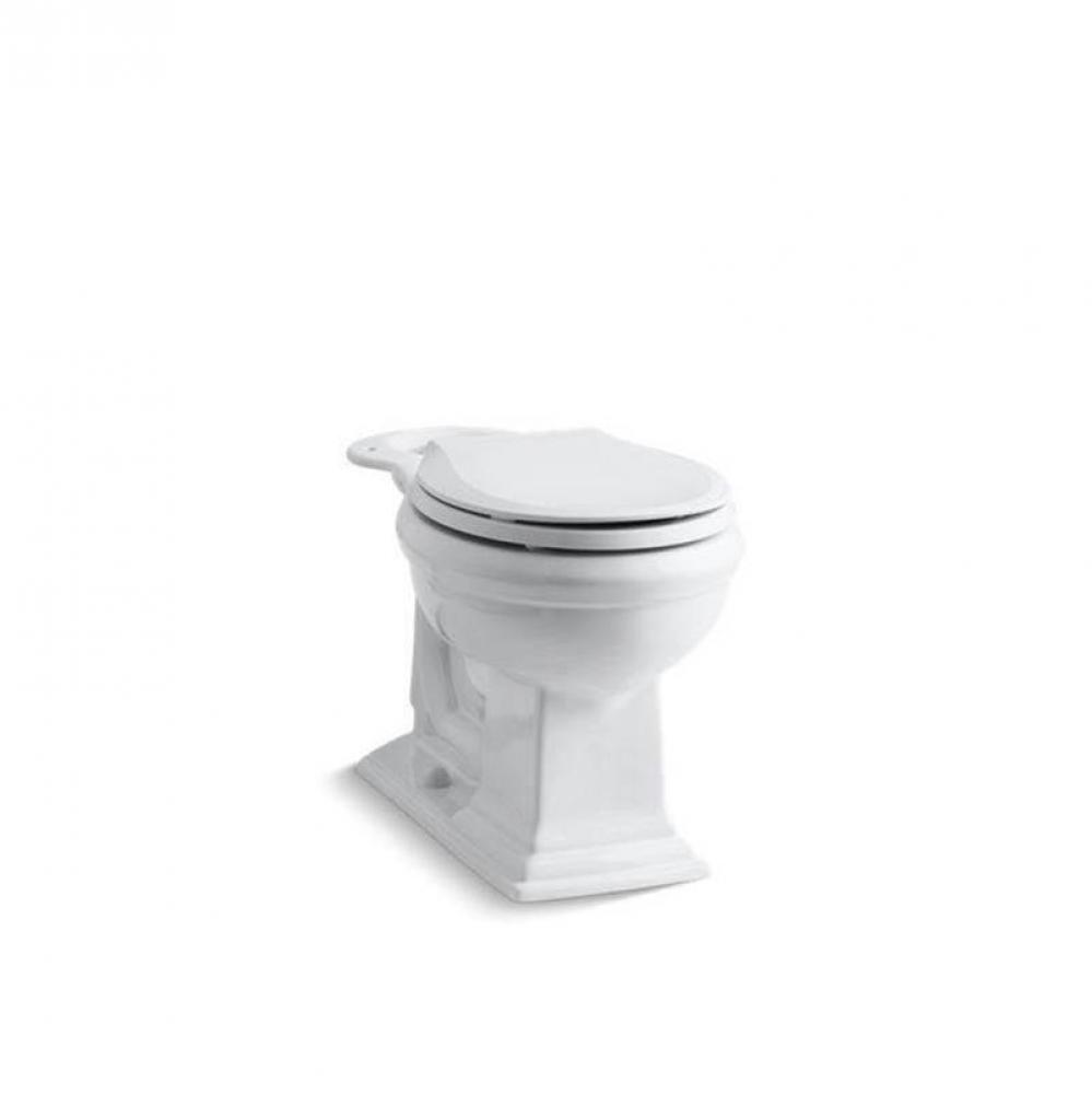 Memoirs® Round-front bowl with concealed trapway