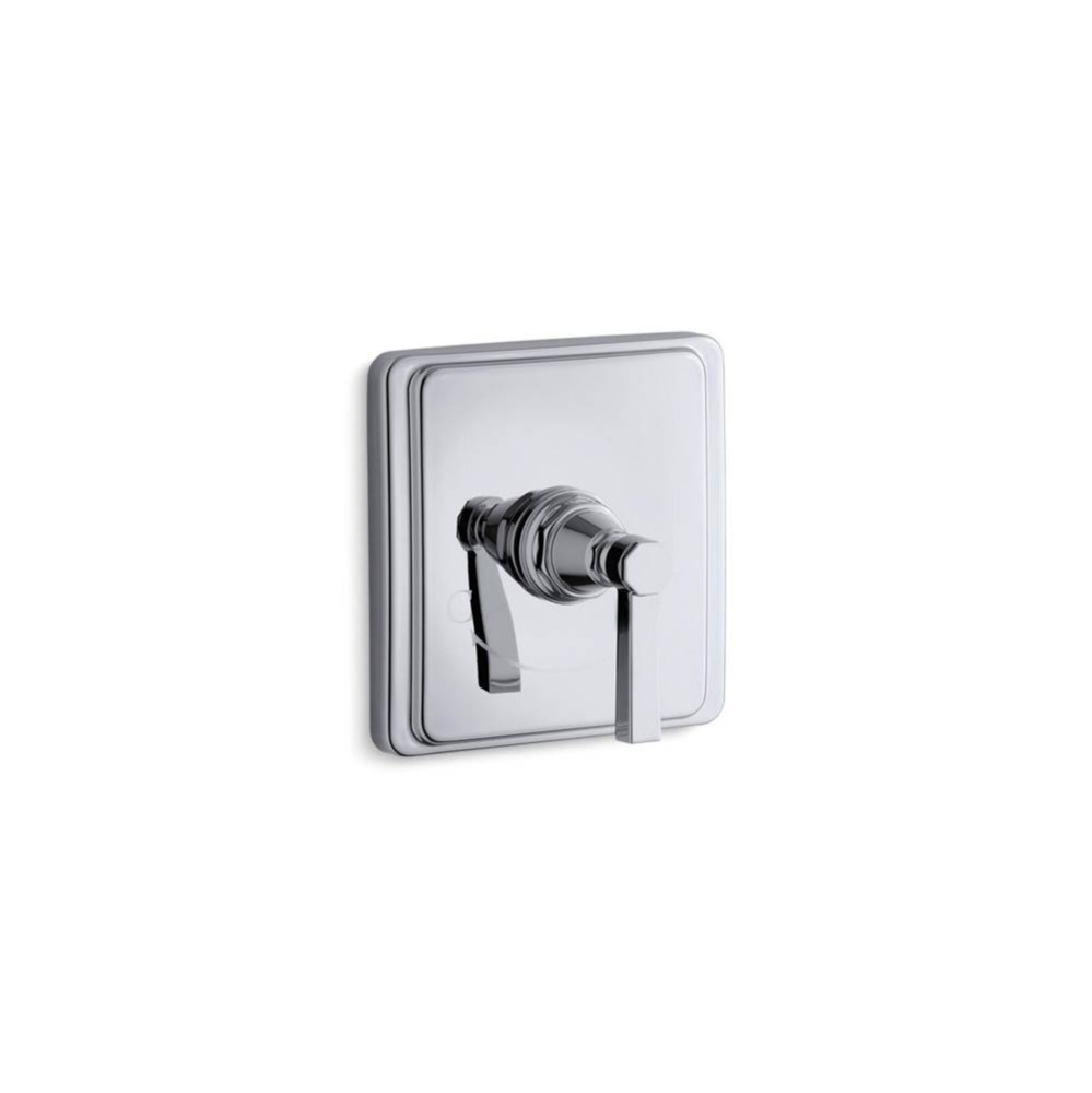Pinstripe® MasterShower® temperature control valve trim with Lever handle