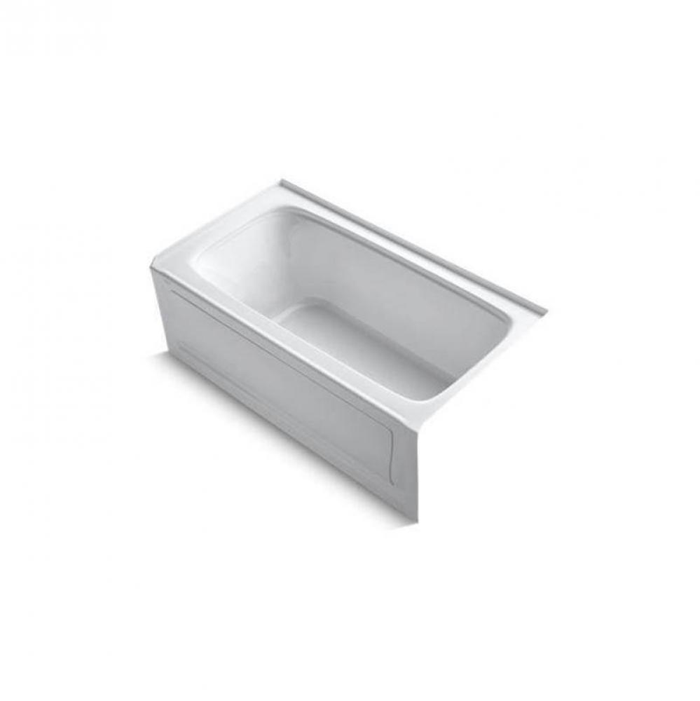Bancroft® 60'' x 32'' alcove bath right drain