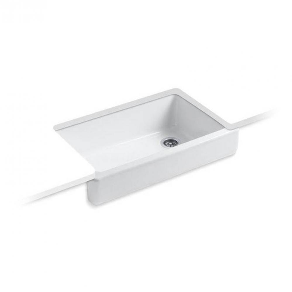 Whitehaven® 35-1/2'' undermount single-bowl farmhouse kitchen sink