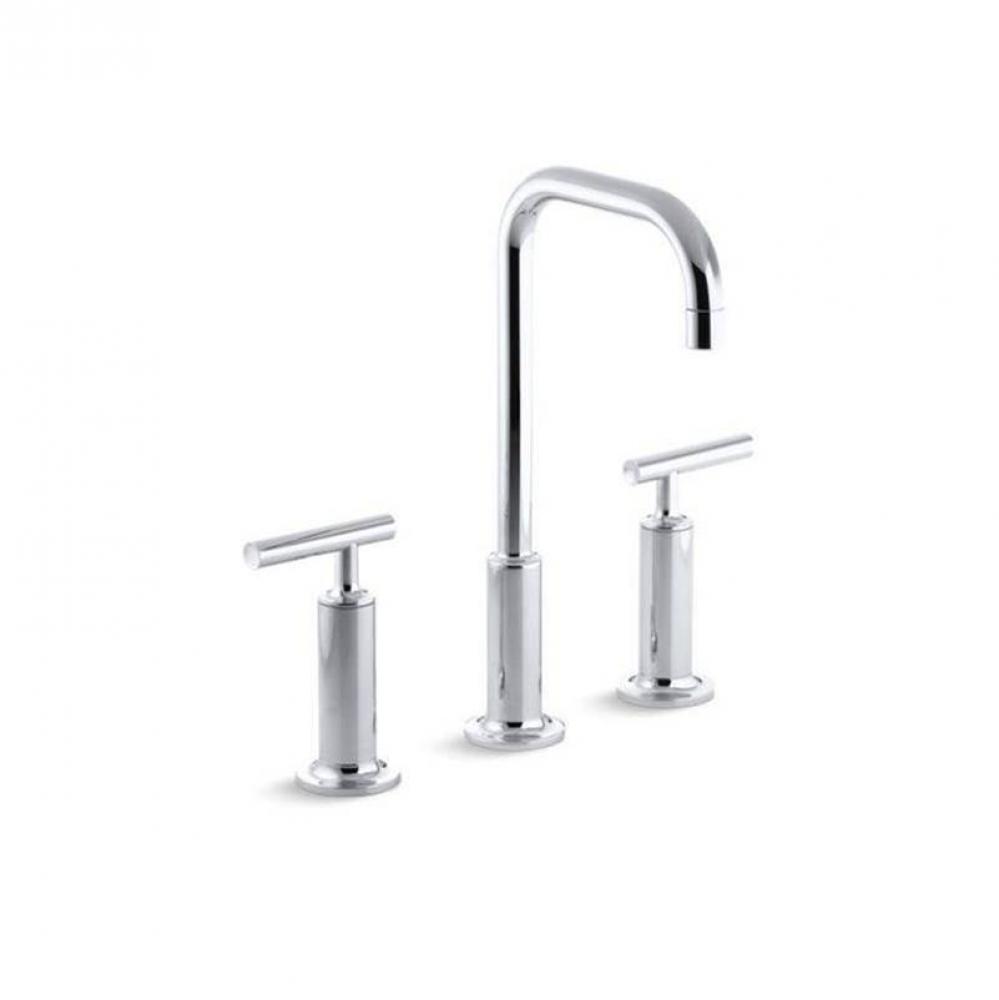 Purist® Widespread bathroom sink faucet with Lever handles, 1.2 gpm