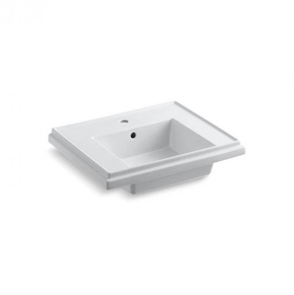 Tresham® 24'' square pedestal bathroom sink
