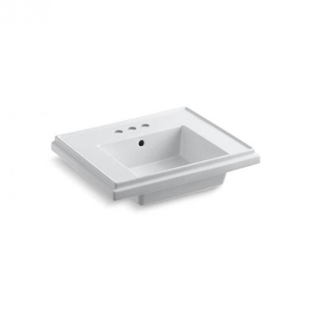 Tresham® 24'' square pedestal bathroom sink