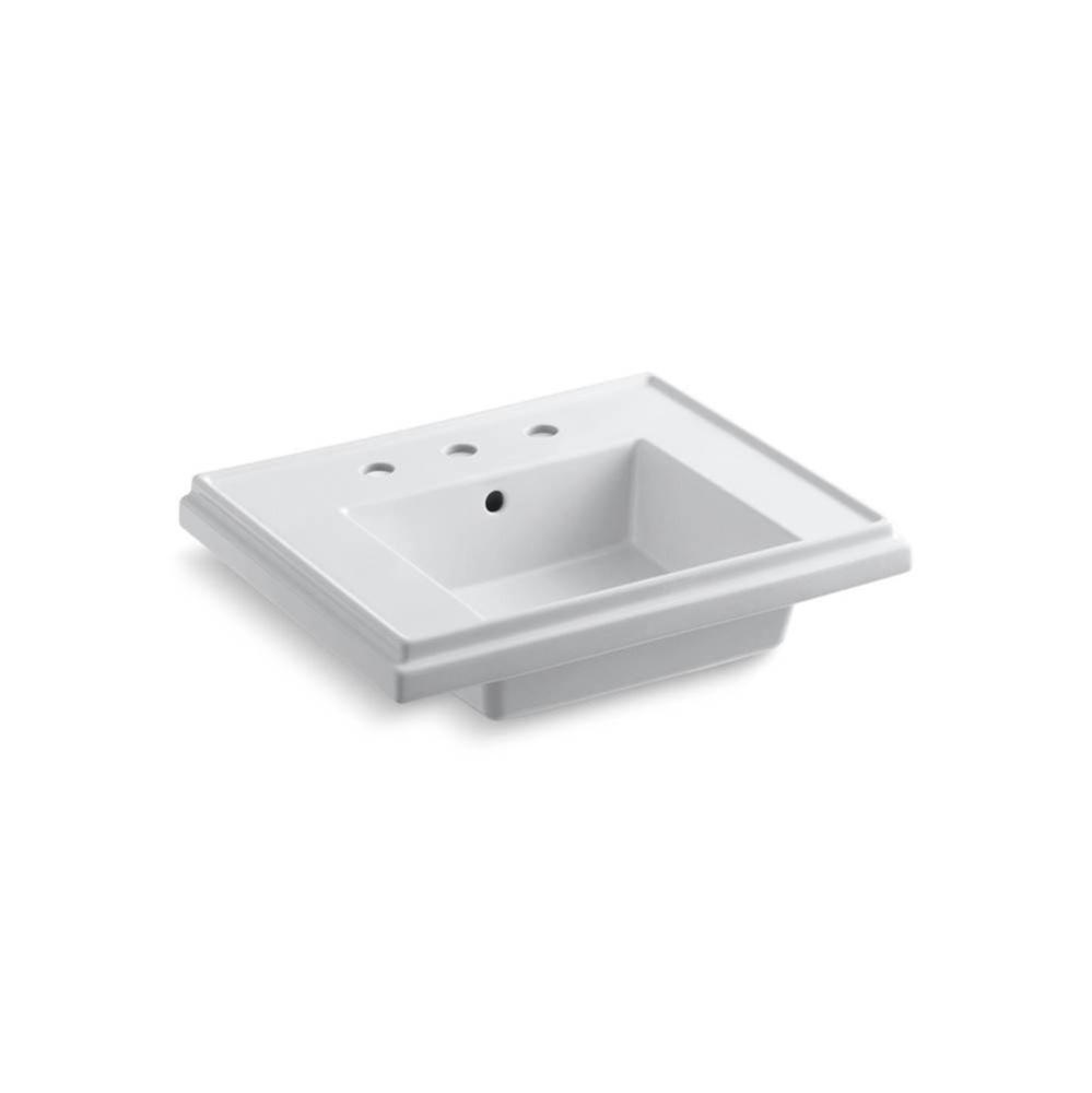 Tresham® 24'' square pedestal bathroom sink