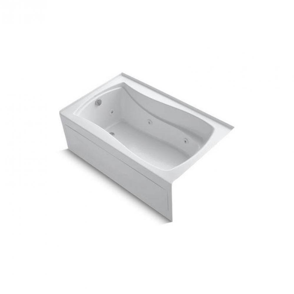 Mariposa® 60'' x 36'' alcove whirlpool, left drain