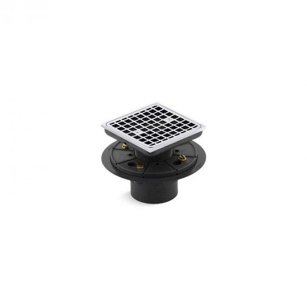 Clearflo Square design tile-in shower drain