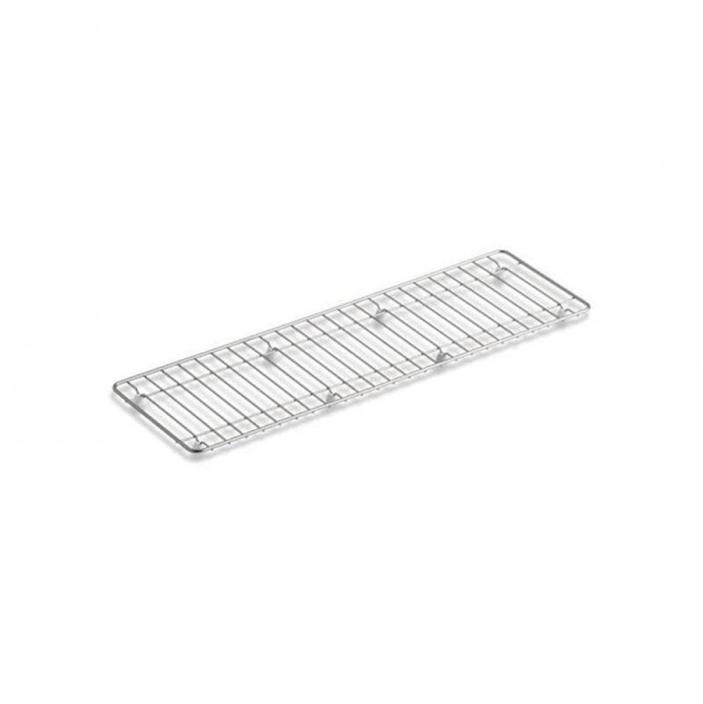 Undertone® Stainless steel sink rack, 25-3/16'' x 7-11/16''