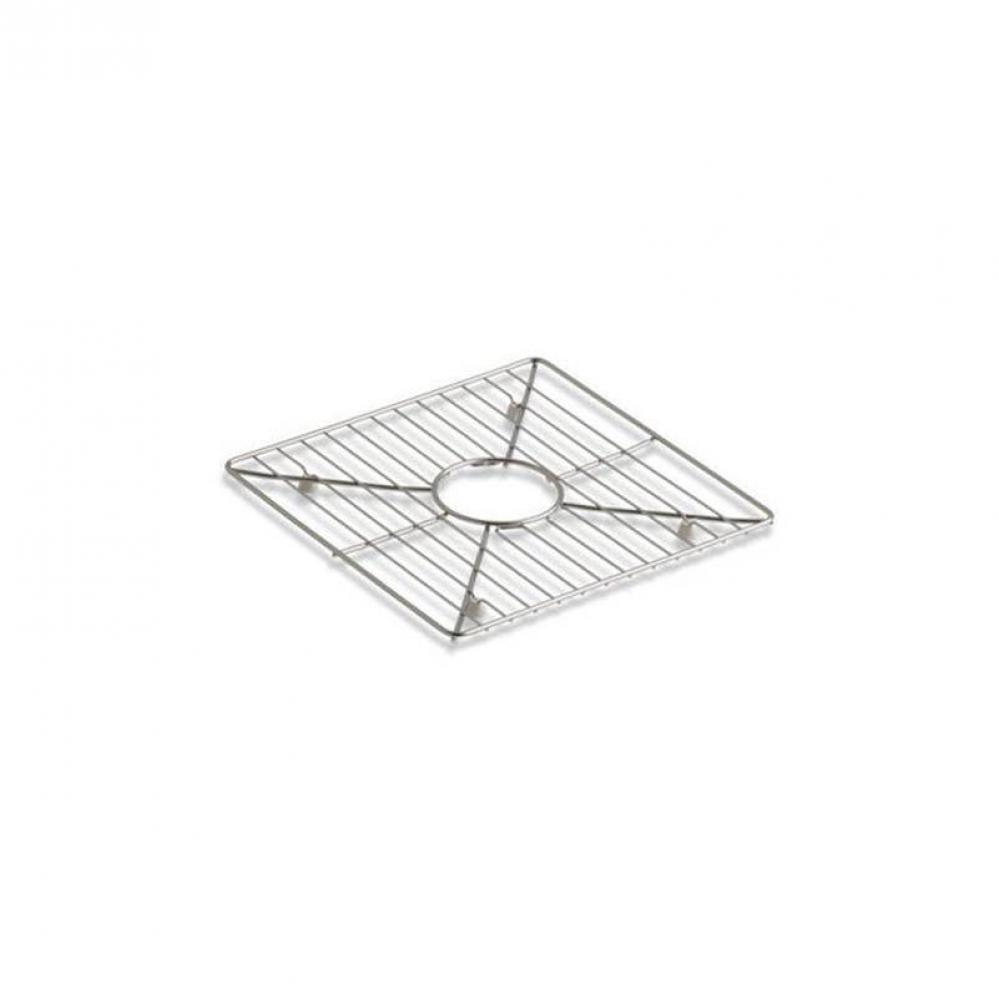 Poise® Stainless steel sink rack, 13-3/16'' x 13-3/16'', for kitchen and