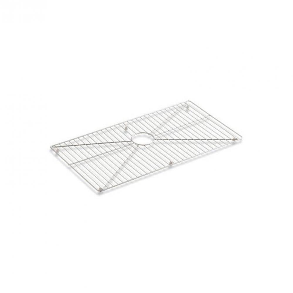 Vault™ Stainless steel sink rack, 32'' x 16-11/16'' for 36'' singl
