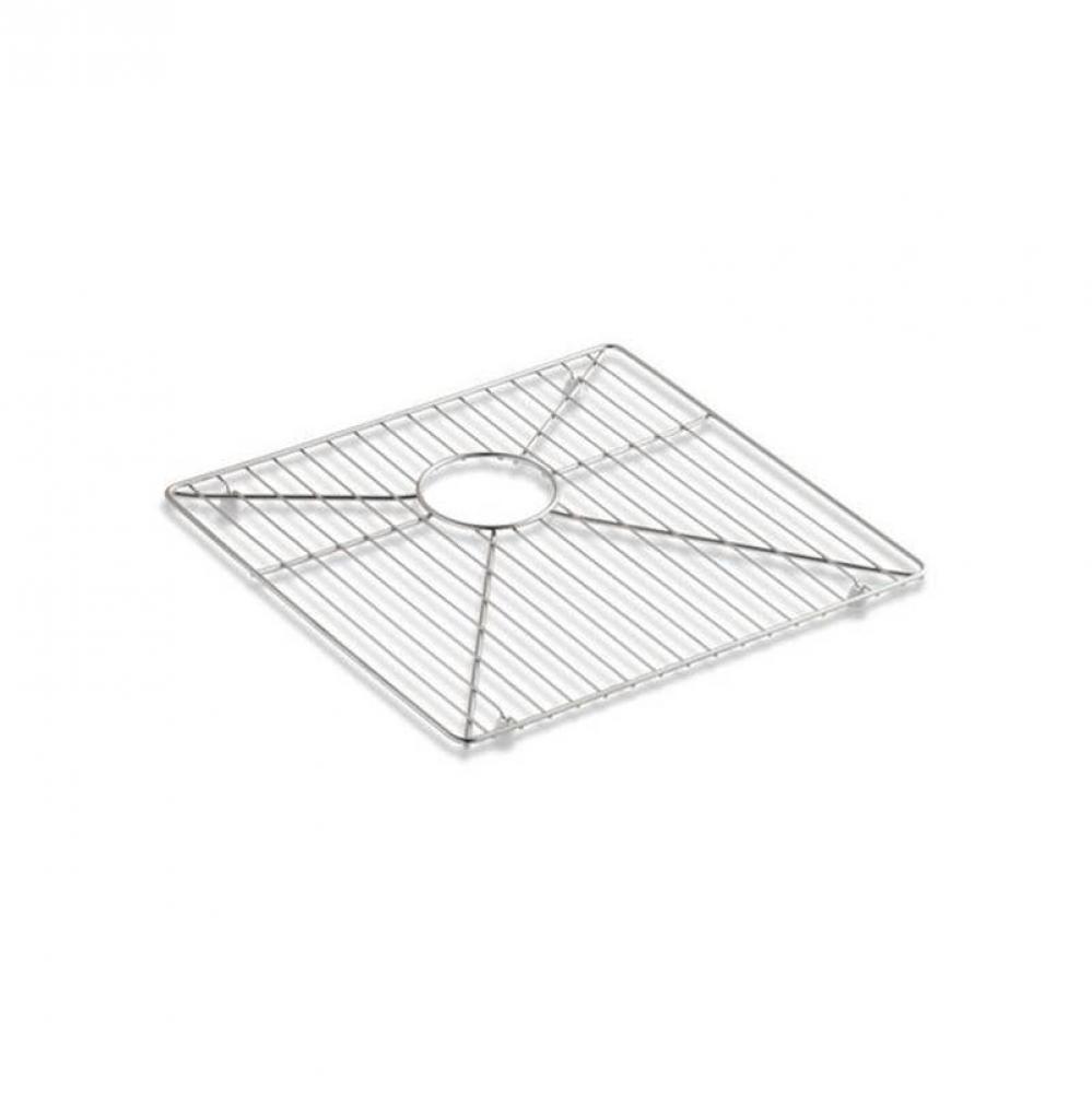 Vault™ Strive® Stainless steel sink rack for left bowl, 16-15/16'' x 15-15/16&apo