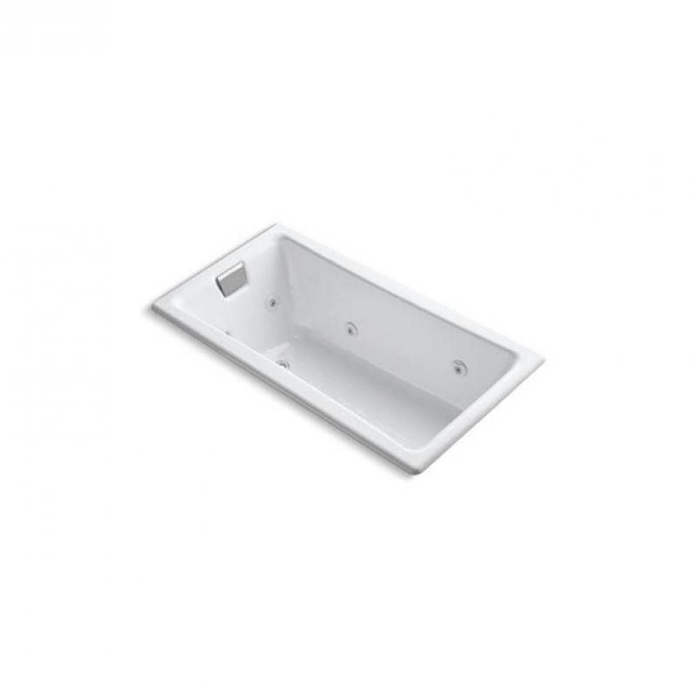 Tea-for-Two® 60'' x 32'' drop-in/undermount whirlpool bath