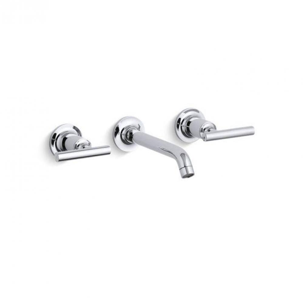 Purist® Wall-mount bathroom sink faucet trim with Lever handles, 1.2 gpm