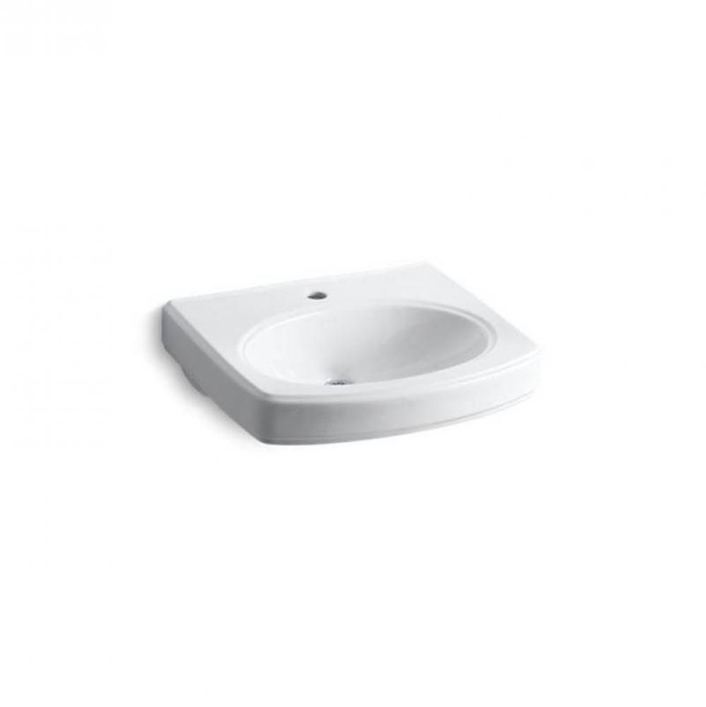 Pinoir® 22'' oval wall-mount bathroom sink