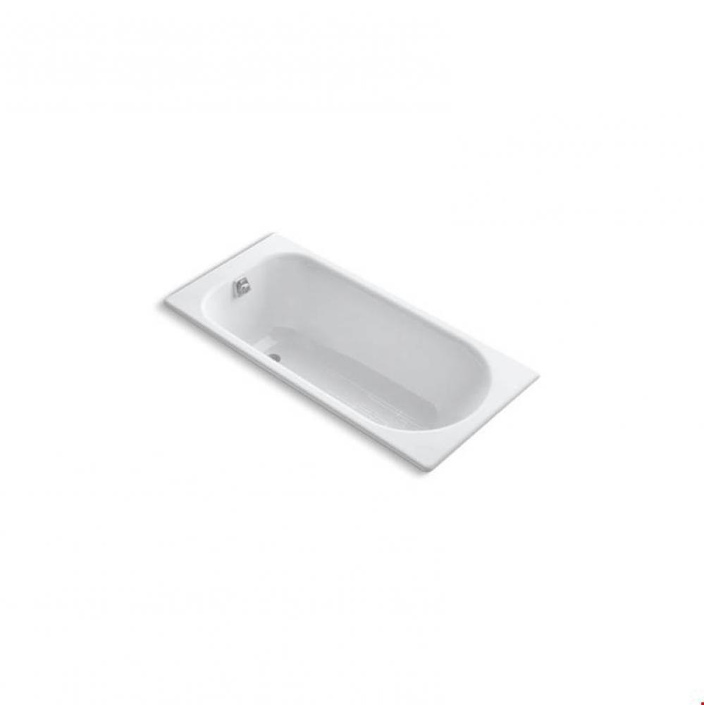 Soissons® 59'' x 27-1/2'' drop-in bath with end drain