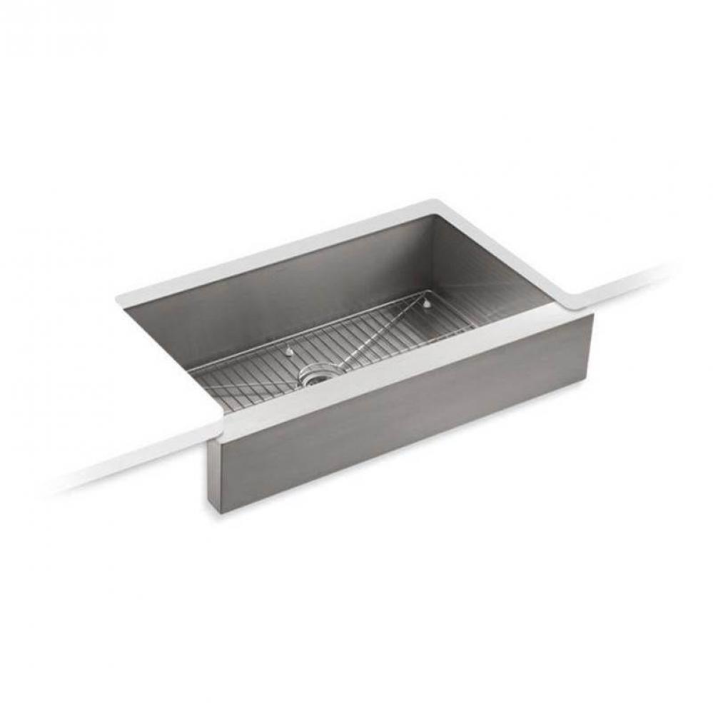 Vault™ 35-1/2'' undermount single-bowl farmhouse kitchen sink