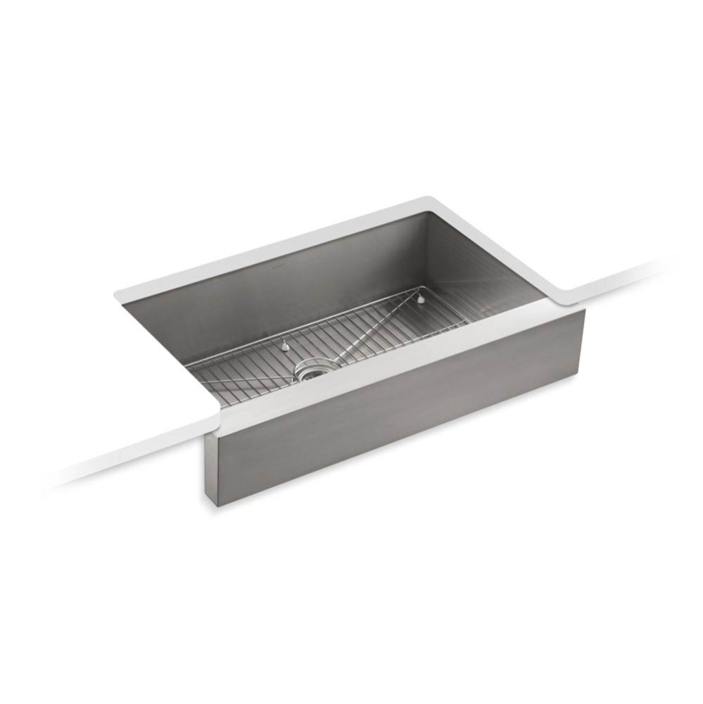 Vault™ 35-1/2'' undermount single-bowl farmhouse kitchen sink