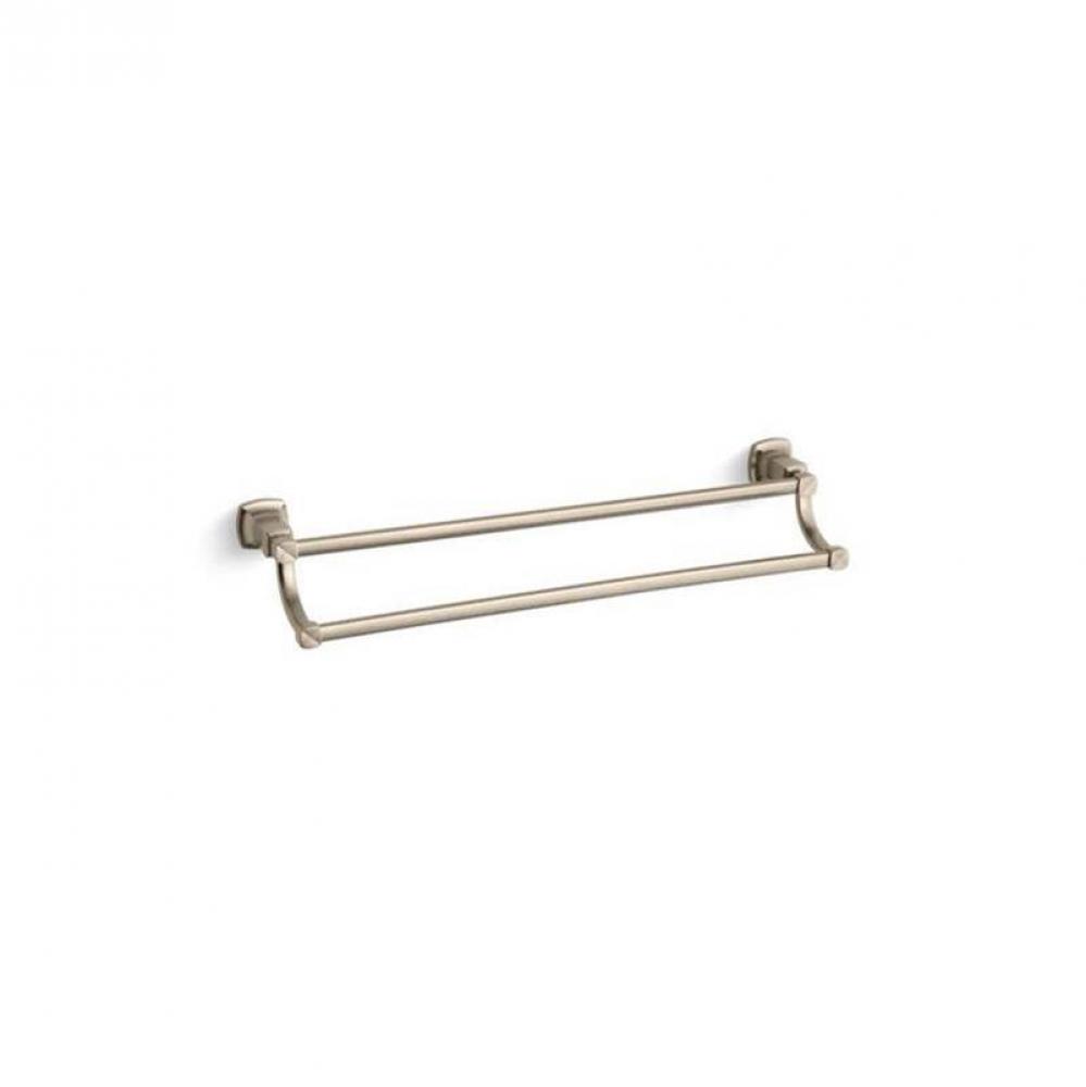 Margaux® 24'' double towel bar