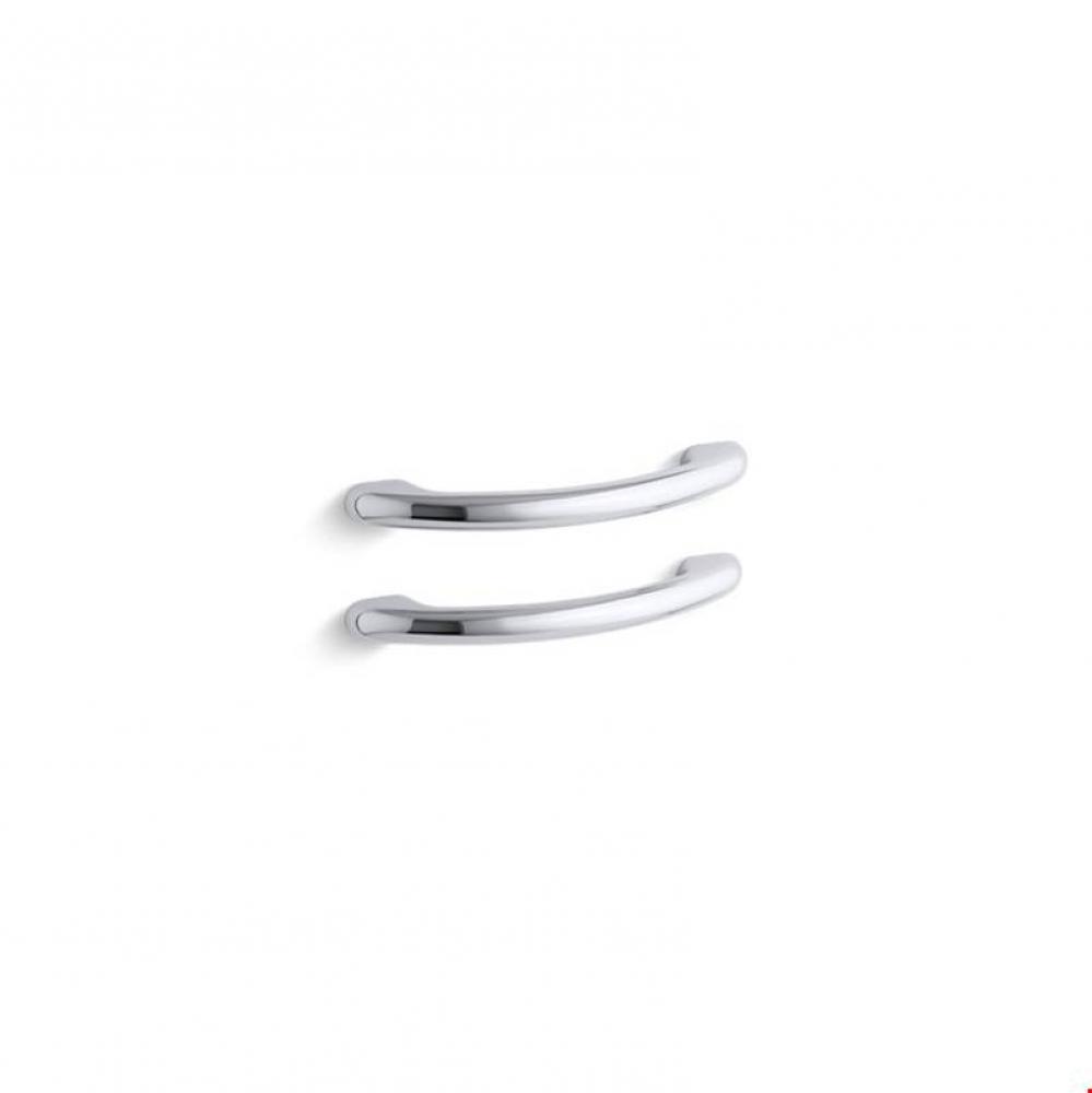 Grab bars for whirlpool baths with Spa/Massage package