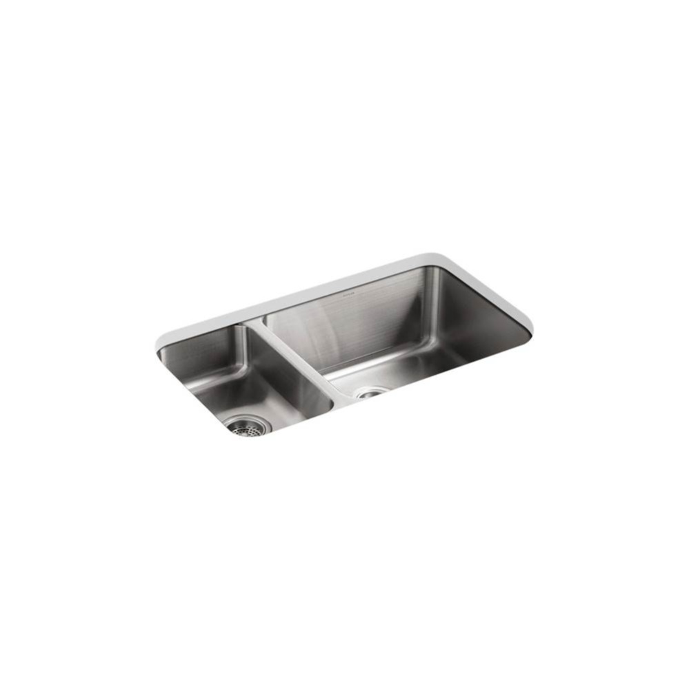 Undertone® 31-1/2'' undermount double-bowl kitchen sink