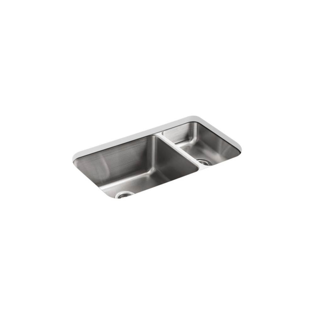 Undertone® 31-1/2'' undermount double-bowl kitchen sink