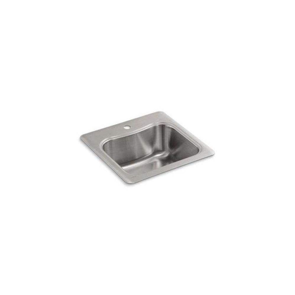 Staccato™ 20'' top-mount single-bowl bar sink
