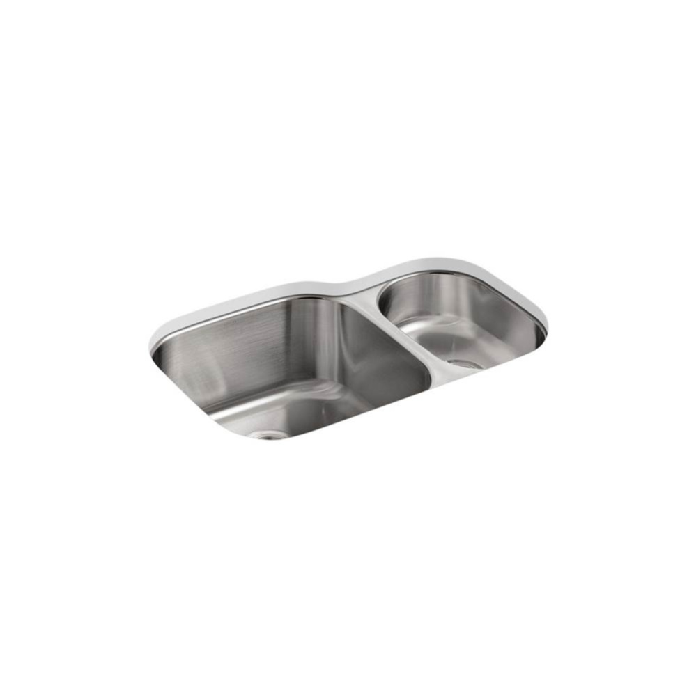Undertone® 30-3/4'' undermount double-bowl kitchen sink