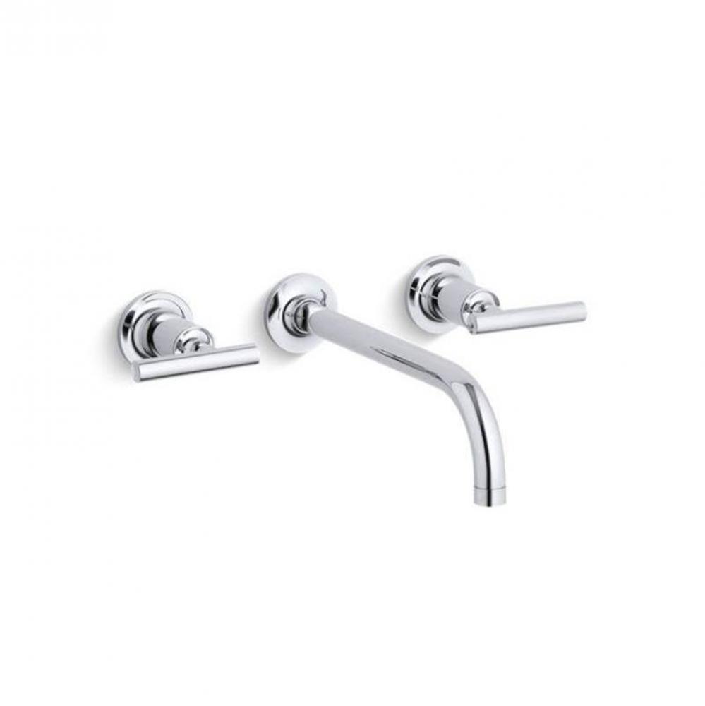 Purist® Wall-mount bathroom sink faucet trim with Lever handles, 1.2 gpm