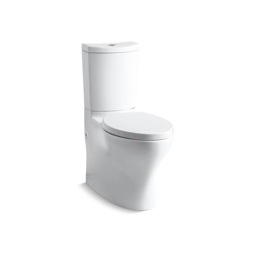 Persuade® Curv Two-piece elongated toilet with skirted trapway, dual-flush