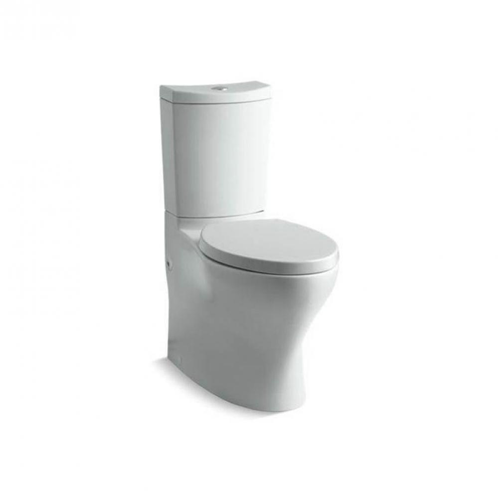 Persuade® Curv Two-piece elongated toilet with skirted trapway, dual-flush