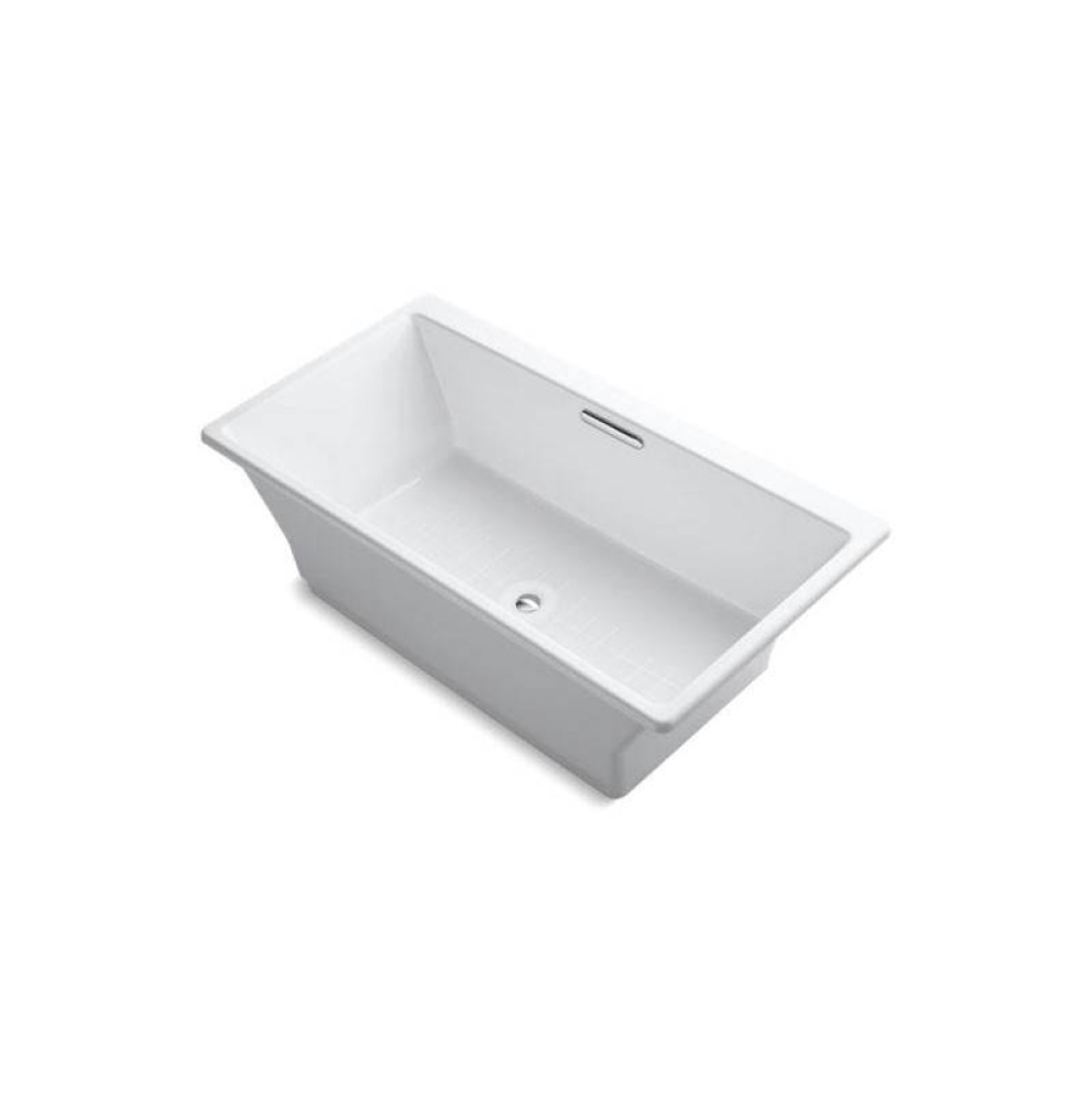 Rêve® 66-15/16'' x 36'' freestanding bath with Brilliant Blanc base