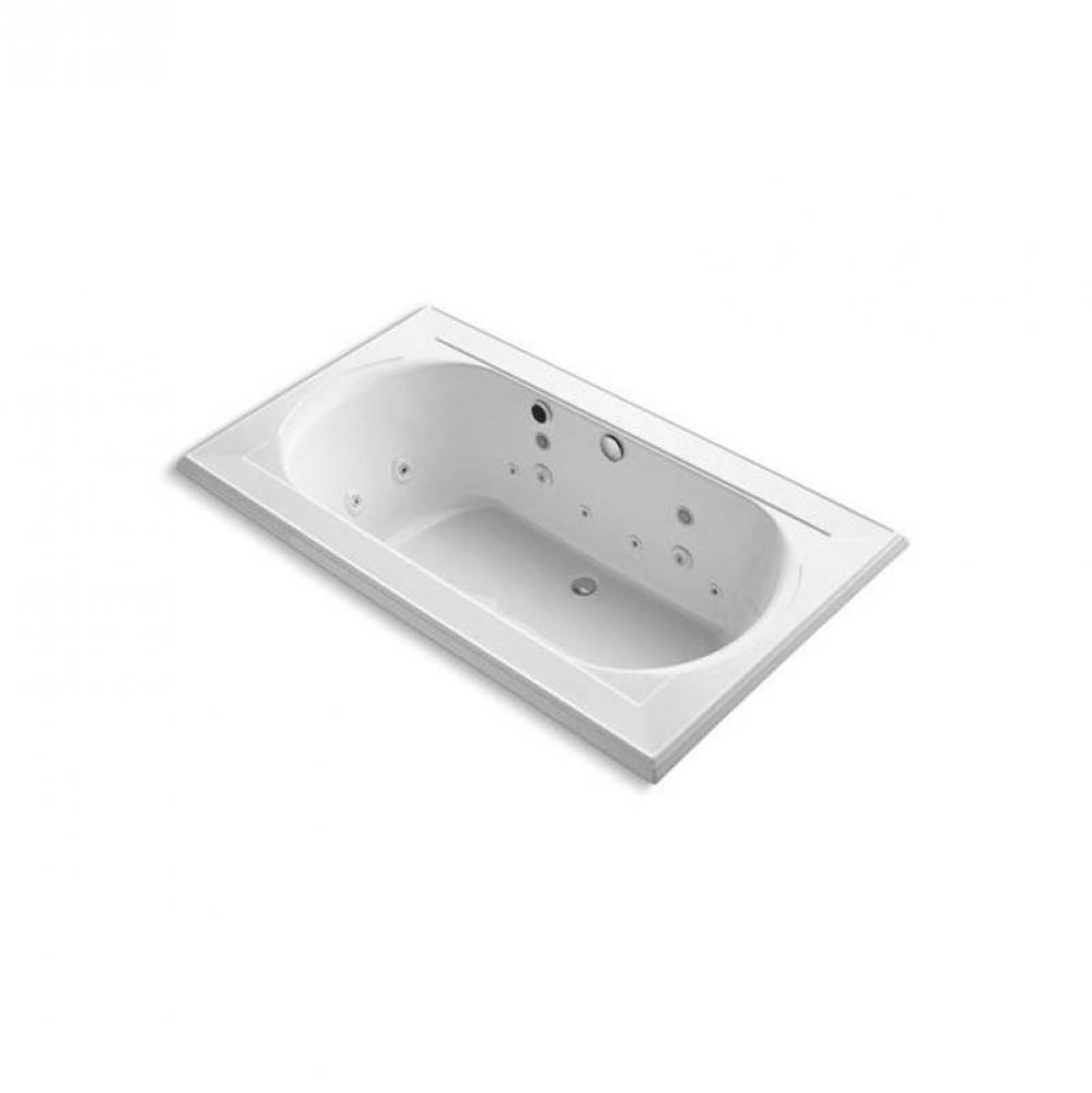 Memoirs® 72'' x 42'' drop-in Effervescence whirlpool bath