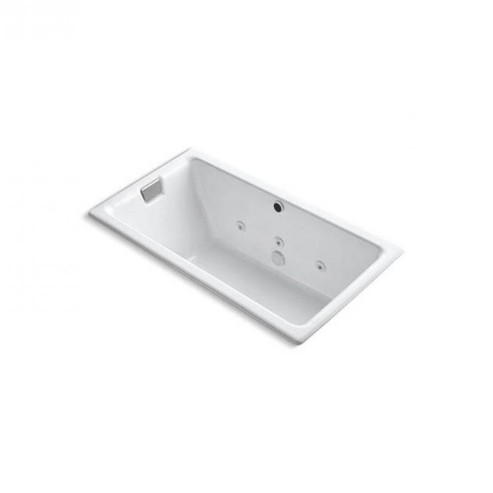 Tea-for-Two® 66'' x 36'' drop-in/undermount whirlpool bath