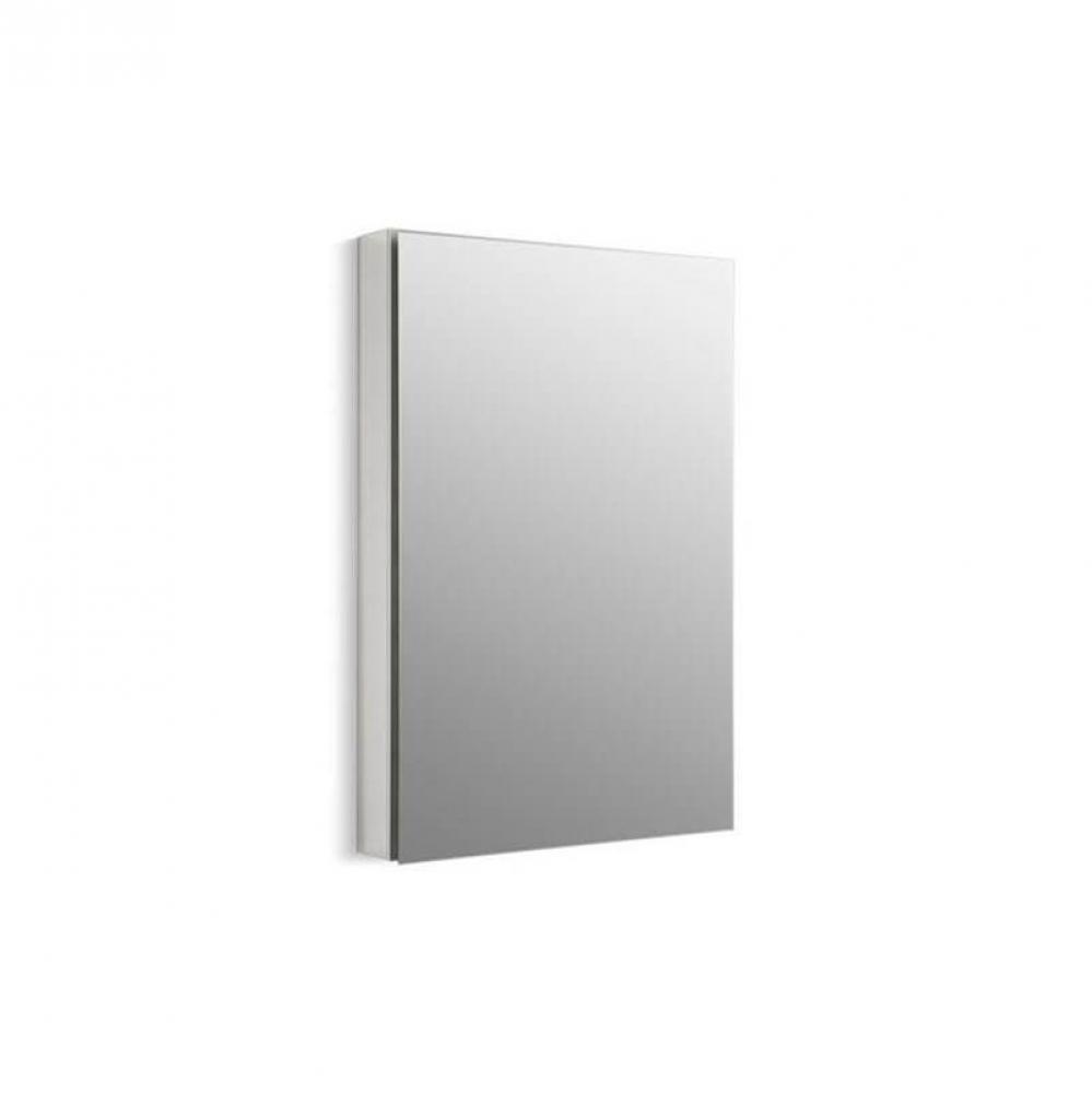 Catalan® 24-1/8'' W x 36-1/8'' H aluminum single-door medicine cabinet wi