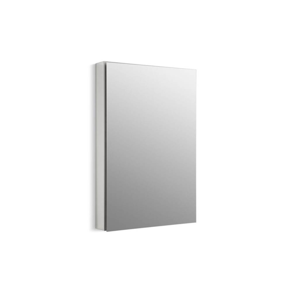 Catalan® 24-1/8'' W x 36-1/8'' H aluminum single-door medicine cabinet wi