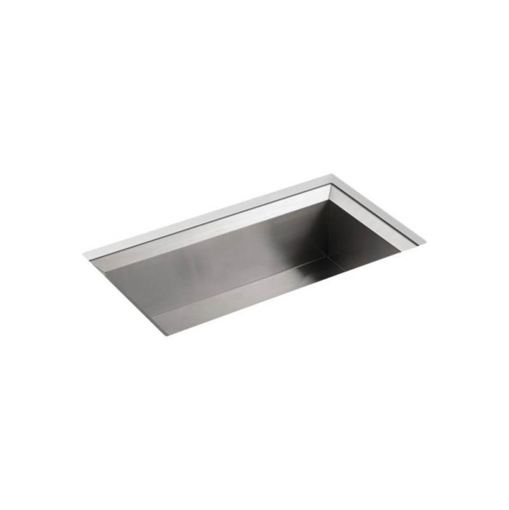 Poise® 33'' x 18'' x 9-3/4'' Undermount single-bowl kitchen sin