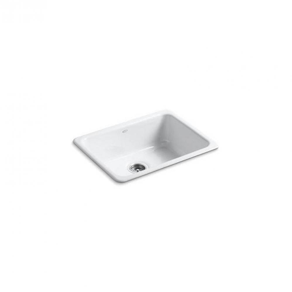 Iron/Tones® 24-1/4'' top-/undermount single-bowl bar sink