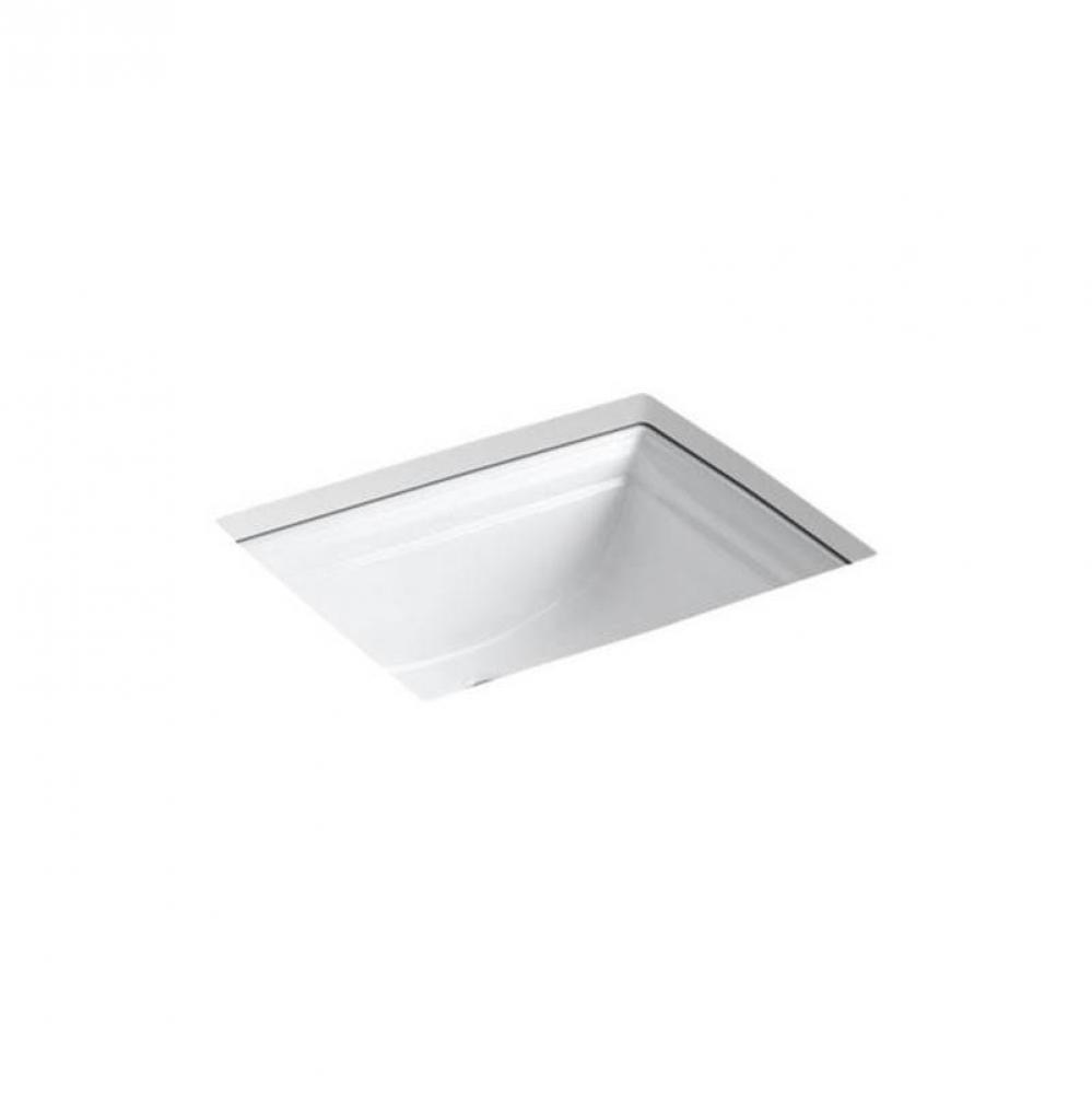 Memoirs® 20'' rectangular undermount bathroom sink