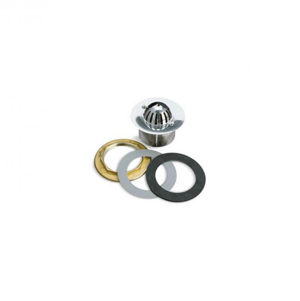 Stainless steel beehive grate urinal strainer