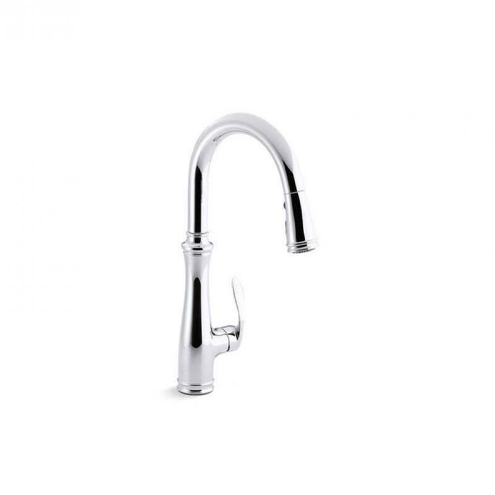 Bellera® Pull-down kitchen sink faucet with three-function sprayhead