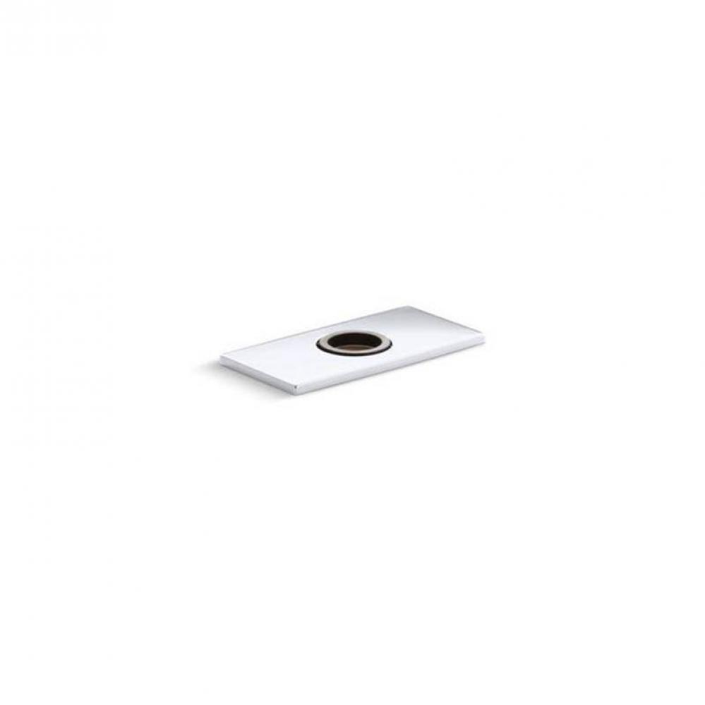 4'' escutcheon plate for Insight™ and Kinesis® faucet