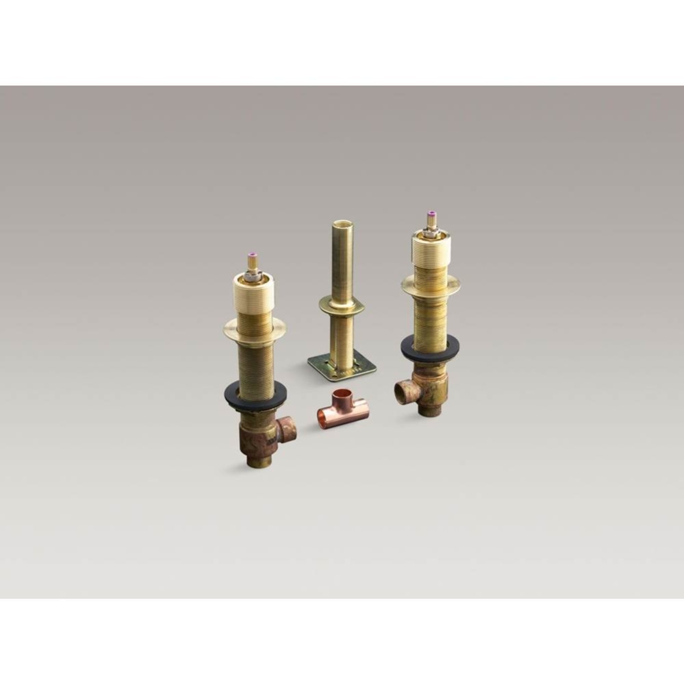 1/2'' ceramic high-flow valve system