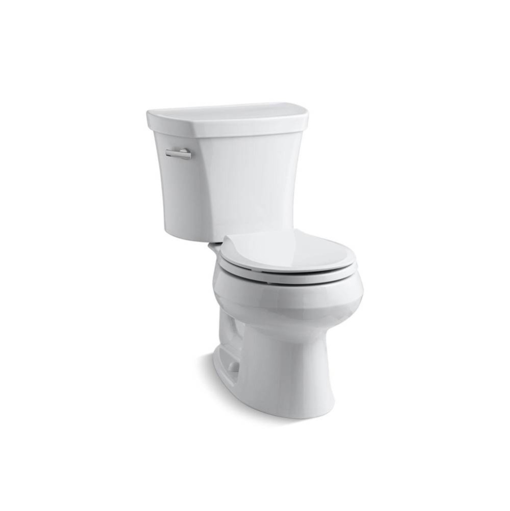Wellworth® Two-piece elongated toilet, 1.28 gpf