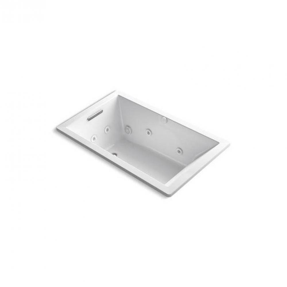 Underscore® 60'' x 36'' drop-in heated whirlpool bath