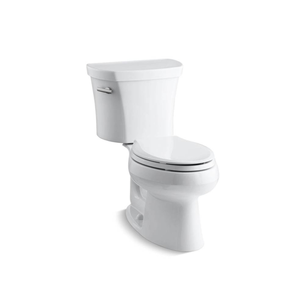 Wellworth® Two-piece elongated toilet, 1.28 gpf