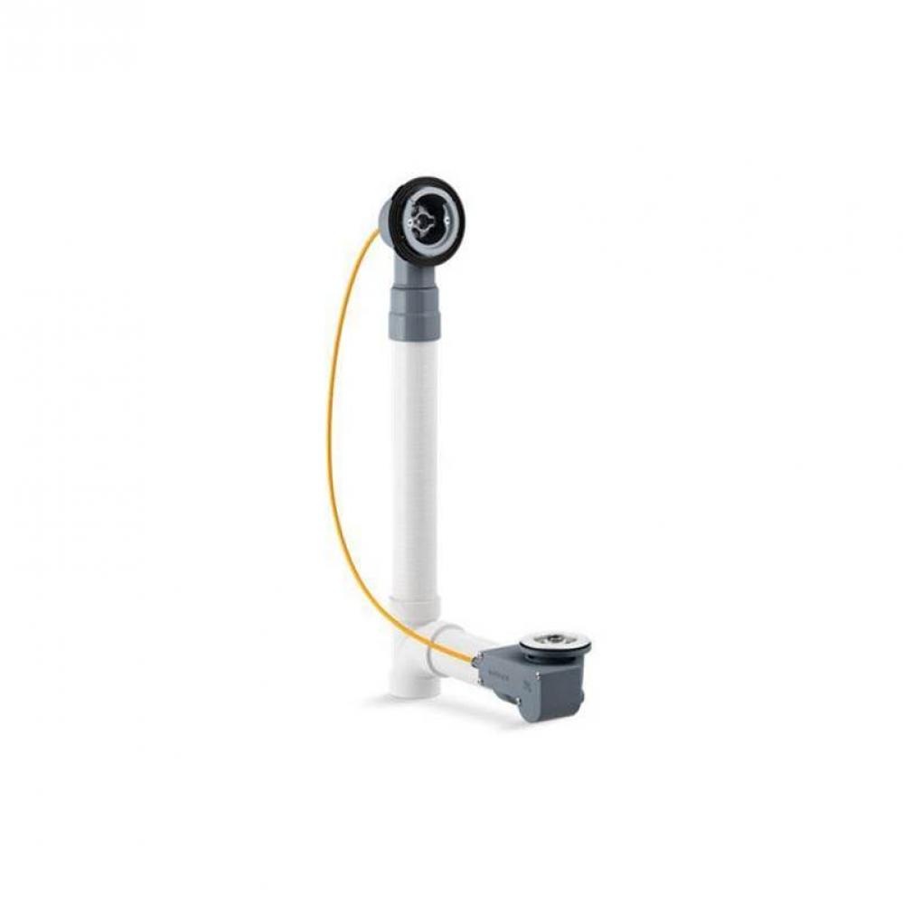 PureFlo™ Rough-in cable bath drain, PVC, 30'' cable with tubing