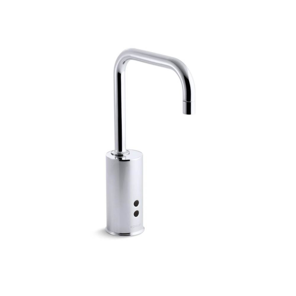 Gooseneck Touchless faucet with Insight™ technology, Hybrid-powered