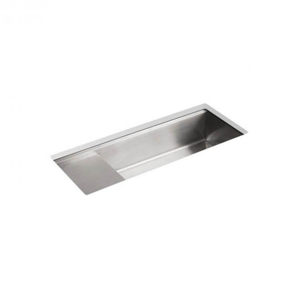 Stages™ 45'' undermount single-bowl workstation kitchen sink