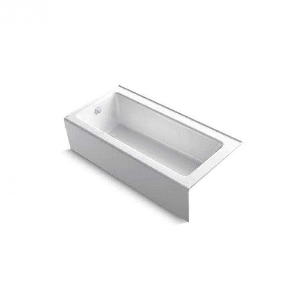 Bellwether® 66'' x 32'' alcove bath, left drain