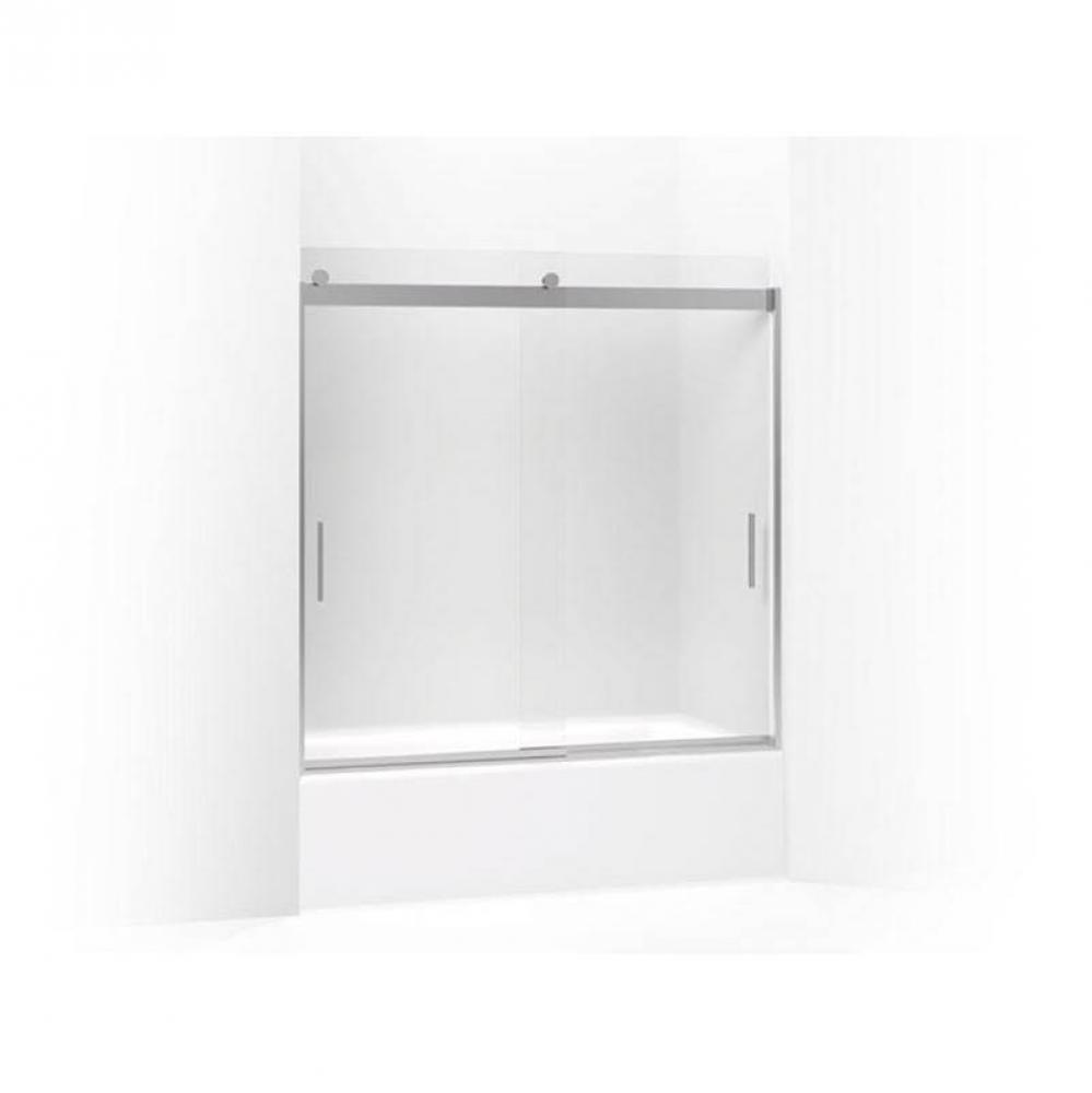 Levity® Sliding bath door, 59-3/4'' H x 56-5/8 - 59-5/8'' W, with 1/4&apo