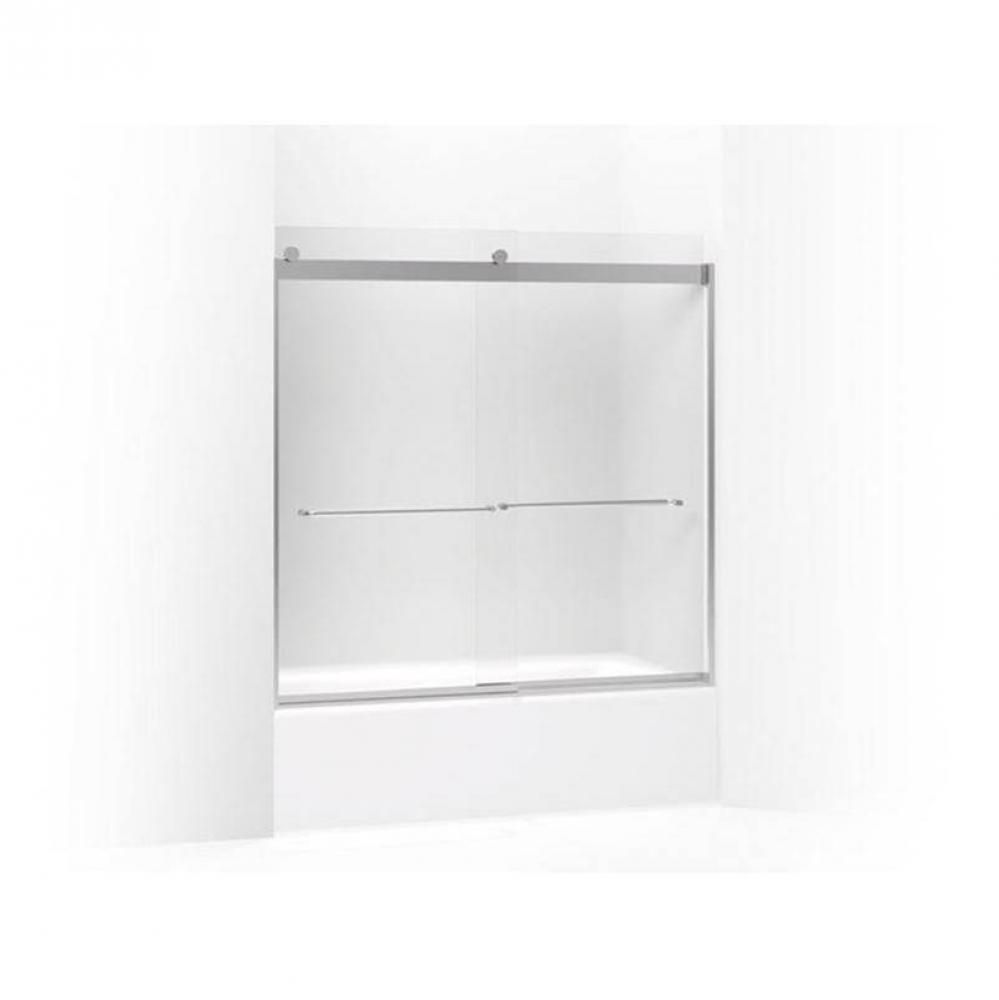 Levity® Sliding bath door, 59-3/4'' H x 56-5/8 - 59-5/8'' W, with 1/4&apo